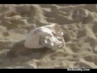 Thesandfly amaterke plaža super seks!