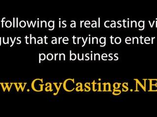 Gaycastings ranch kjekkas auditions til porno